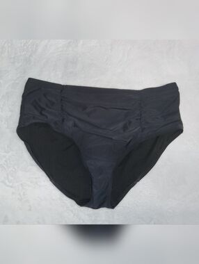 Classic Black High Waste Bikini Bottoms